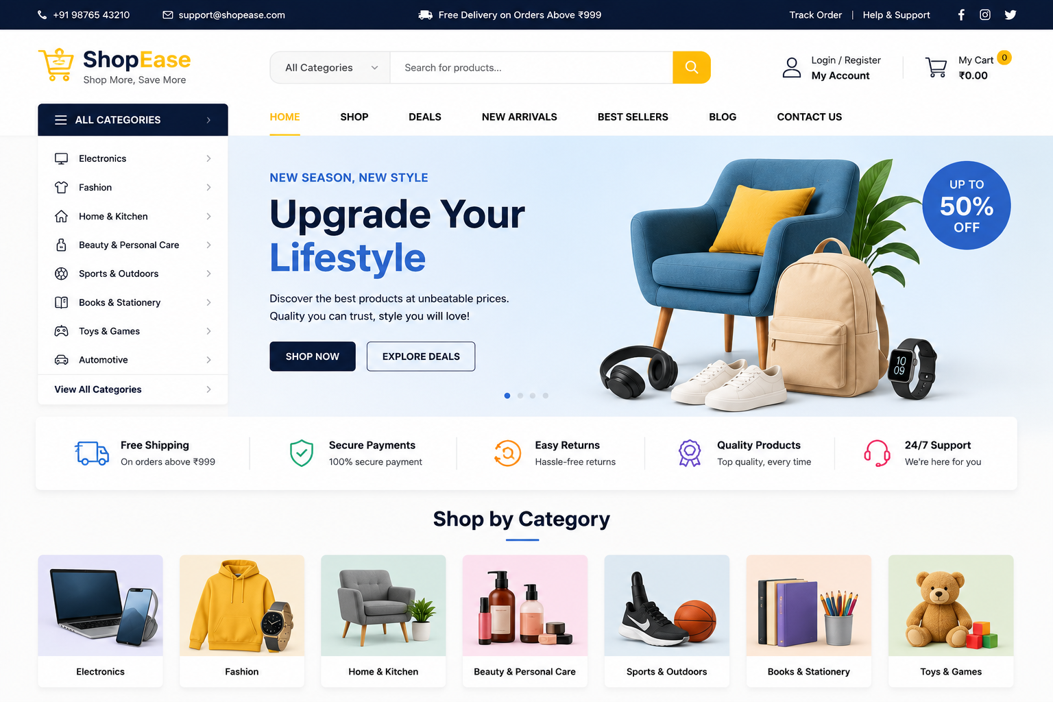 Ecommerce Website