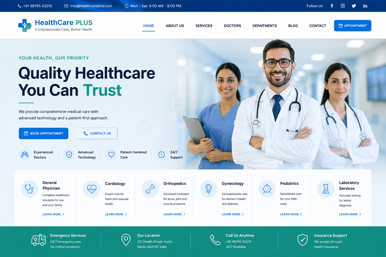 Medical Website